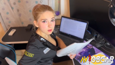 A cute police officer bribed her superiors Belloff ตำรวจสาว pornฝรั่ง